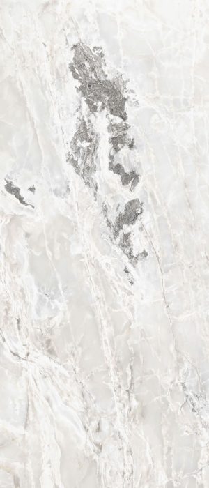 КЕРАМОГРАНИТ  ONYX&MORE WHITE BLEND GLO 6MM R 120X280