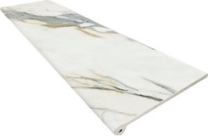 Керамическая плитка PELDAÑO FIOR C1 CALACATTA BORGHINI 33*120 КЕРАМИЧЕСКАЯ ПЛИТКА PELDAÑO FIOR C1 CALACATTA BORGHINI 33*120