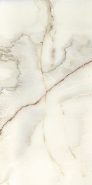 КЕРАМОГРАНИТ BIJOUX ONYX BLANCHE MAT 6MM R	120X240