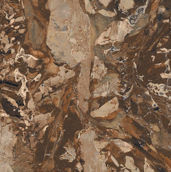 КЕРАМОГРАНИТ BIJOUX JASPE ROUGE MAT 6MM R	120X120 — изображение 4