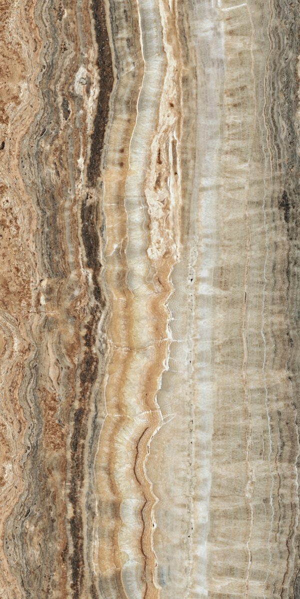 КЕРАМОГРАНИТ ECCENTRIC LUXE CARAMEL GLOSSY 60X120 RET