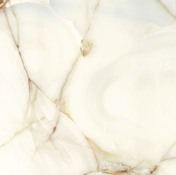 КЕРАМОГРАНИТ  BIJOUX ONYX BLANCHE GLO 6MM R 160X160 — изображение 2