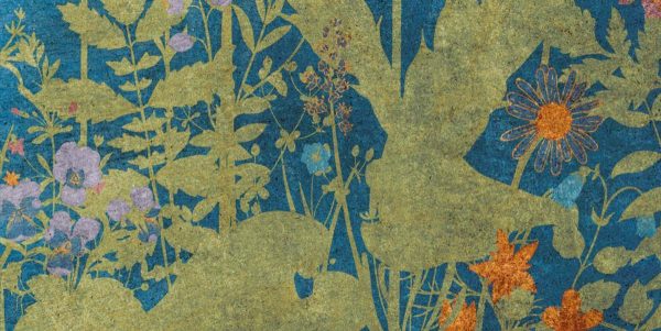 КЕРАМОГРАНИТ W&S D+  CP4 BOTANICAL BLUE A 120X240 — изображение 4