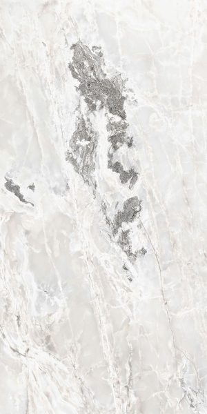 КЕРАМОГРАНИТ  ONYX&MORE WHITE BLEND GLO 6MM R 120X240