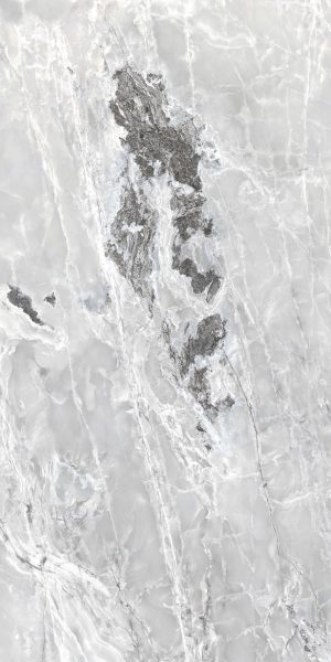 КЕРАМОГРАНИТ  ONYX&MORE SILVER BLEND SATIN 6MM R 120X240