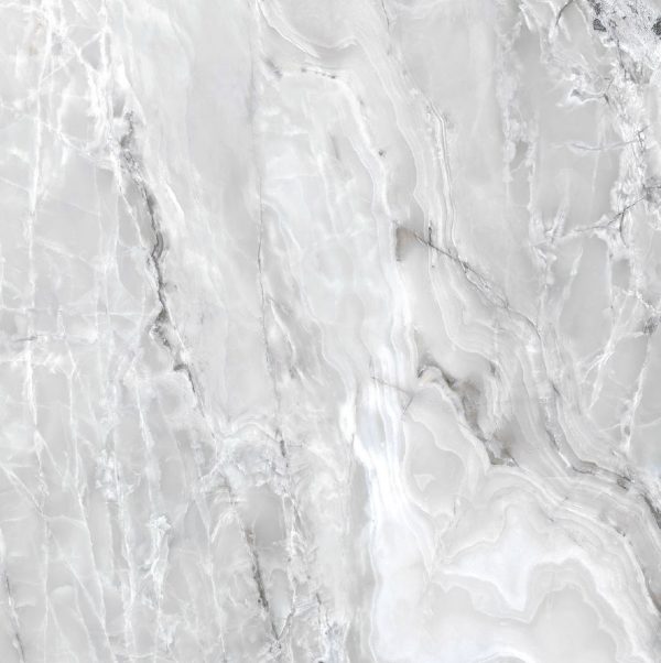 КЕРАМОГРАНИТ  ONYX&MORE SILVER BLEND GLO 6MM R  120X120 — изображение 3