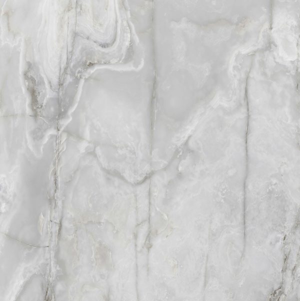 КЕРАМОГРАНИТ  ONYX&MORE SILVER ONYX GLO 6MM R  120X120