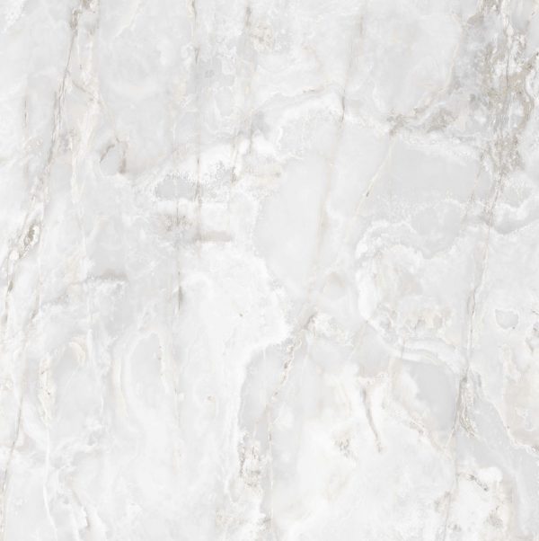 КЕРАМОГРАНИТ  ONYX&MORE WHITE BLEND GLO 6MM R  120X120 — изображение 2