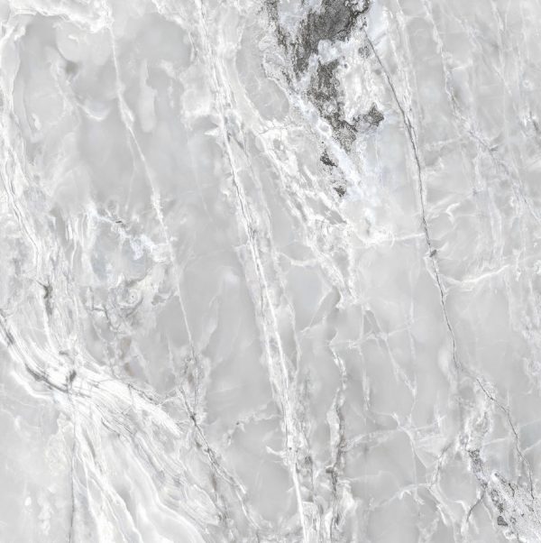 КЕРАМОГРАНИТ  ONYX&MORE SILVER BLEND SATIN 6MM R 120X120 — изображение 2