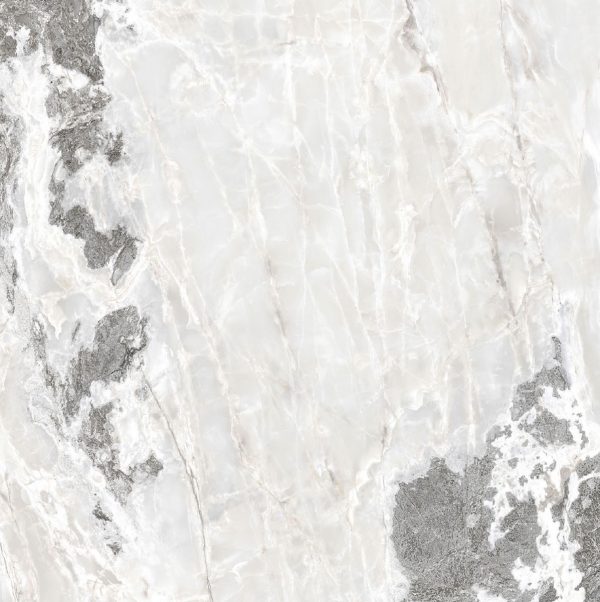 КЕРАМОГРАНИТ  ONYX&MORE WHITE BLEND SATIN 6MM R 120X120 — изображение 5