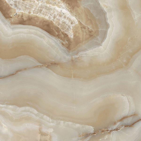 КЕРАМОГРАНИТ  ONYX&MORE GOLDEN ONYX GLO 6MM 80X80 RET — изображение 3