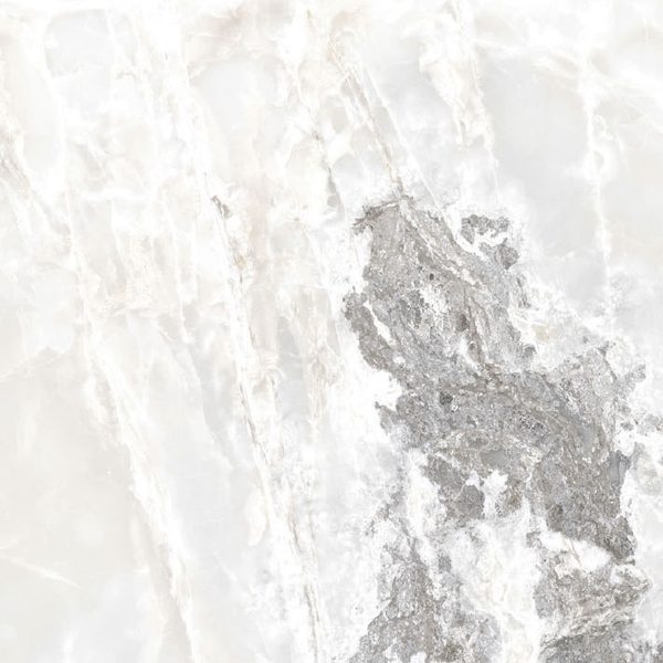 КЕРАМОГРАНИТ  ONYX&MORE WHITE BLEND GLO 6MM 80X80 RET — изображение 4
