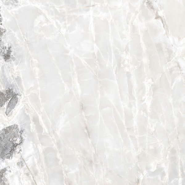 КЕРАМОГРАНИТ  ONYX&MORE WHITE BLEND GLO 6MM 80X80 RET