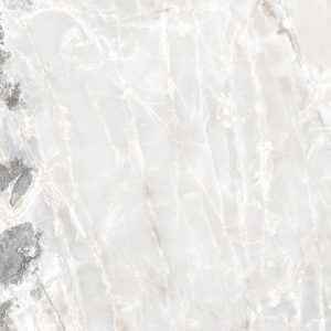 КЕРАМОГРАНИТ  ONYX&MORE WHITE BLEND SATIN 6MM 80X80 RET