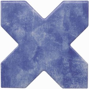 Керамическая плитка BECOLORS CROSS 13,25X13,25 ELECTRIC BLUE КЕРАМИЧЕСКАЯ ПЛИТКА BECOLORS CROSS 13,25X13,25 ELECTRIC BLUE