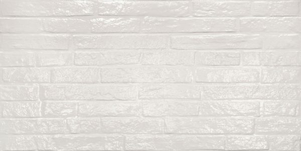 КЕРАМИЧЕСКАЯ ПЛИТКА STREET WHITE GLOSSY RETT 	60X120