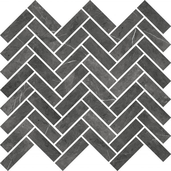 МОЗАИКА SENSI MOS CHEVRON PIETRA GREY	30X30