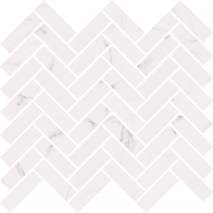МОЗАИКА SENSI MOS CHEVRON STATUARIO WHITE	30X30
