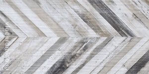 КЕРАМИЧЕСКАЯ ПЛИТКА RAFTERS GREY CHEVRON RETT. 60X120
