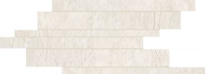 КЕРАМОГРАНИТ ARDOISE BLANC NAT MOD LISTELLO SFALSATO 21X40
