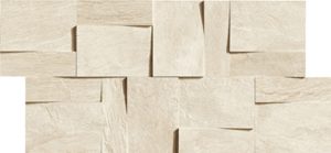МОЗАИКА ARDOISE IVOIRE MOD.MURETTO 3D 30X30