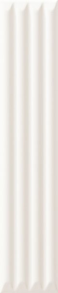 КЕРАМИЧЕСКАЯ ПЛИТКА UP WHITE CANNETTATO 5X25