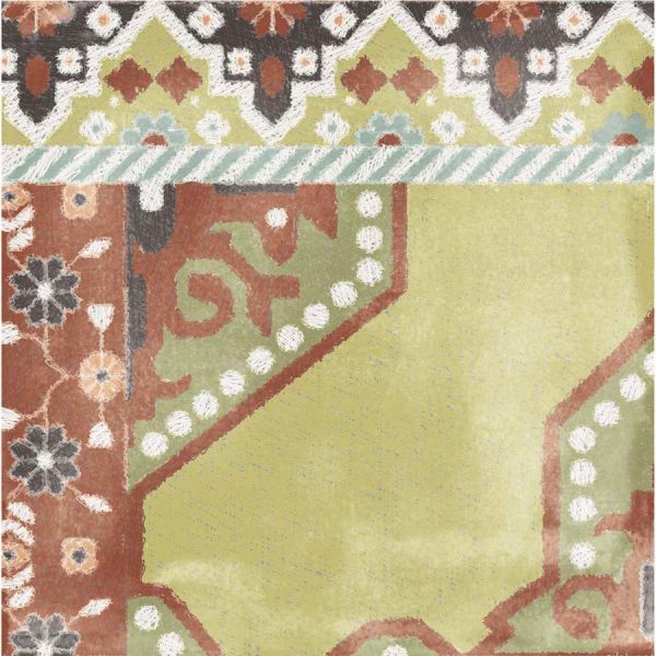 КЕРАМИЧЕСКАЯ ПЛИТКА  CARPET MIX MULTICOLOR 20X20 — изображение 3