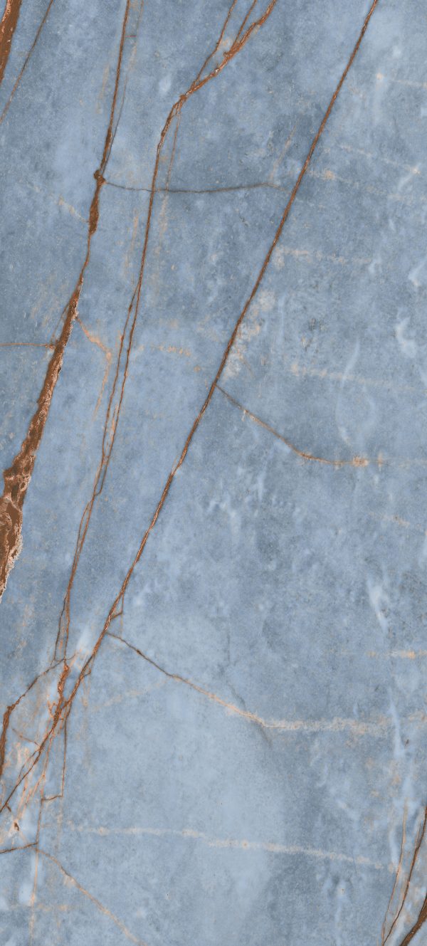 КЕРАМОГРАНИТ HERITAGE AZURE GLOSSY 6MM 120X280 R — изображение 2