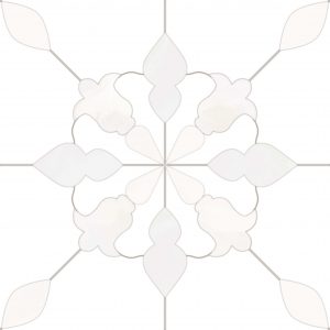КЕРАМОГРАНИТ MONOPOLE ARAMIS WHITE 18,7X18,7 (0,805)