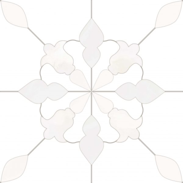КЕРАМОГРАНИТ MONOPOLE ARAMIS WHITE 18,7X18,7 (0,805)