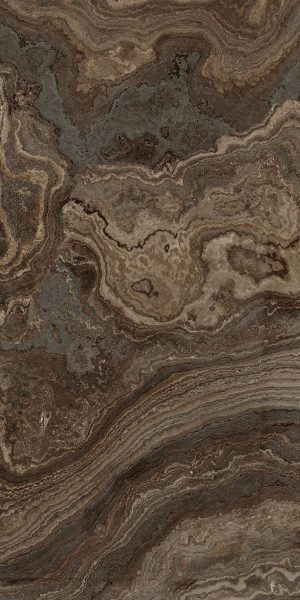 КЕРАМОГРАНИТ RHAPSODY BROWN WAVE LEV RET 60X120