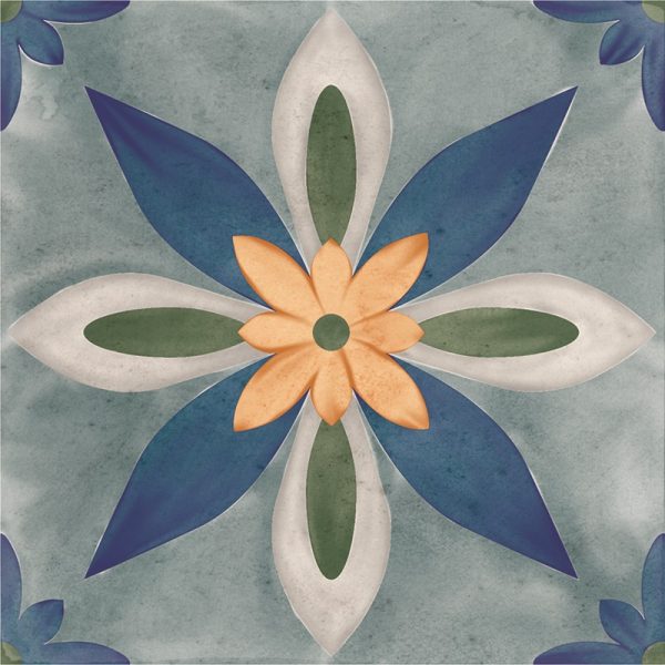 КЕРАМОГРАНИТ NANDA TILES VERANDA BELIA 15X15 (0,5) — изображение 3