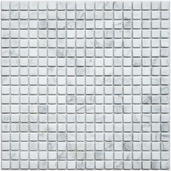 М  BIANCO CARRARA TUM 15X15Х4 ММ