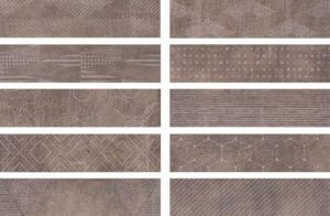 Керамическая плитка FREEPORT MIX BROWN 8,6X35 КЕРАМИЧЕСКАЯ ПЛИТКА FREEPORT MIX BROWN 8,6X35