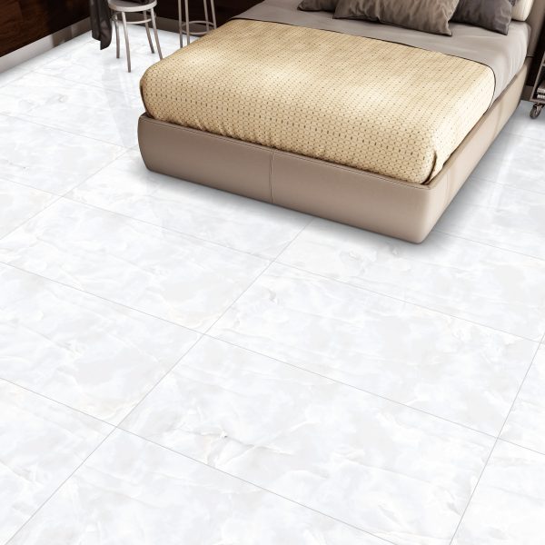 КЕРАМОГРАНИТ REALISTIK COIN WHITE GLOSSY 60X120 — изображение 2