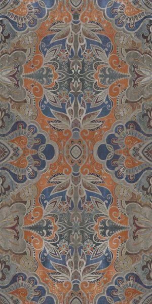КЕРАМИЧЕСКАЯ ПЛИТКА W&S D CARPET ORANGE 120X240