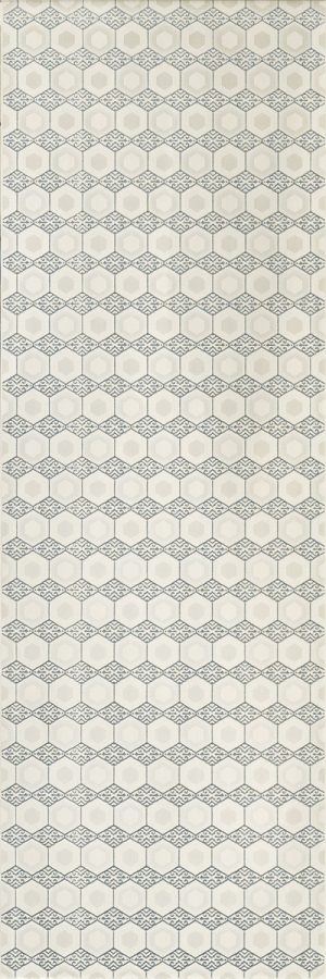 КЕРАМИЧЕСКАЯ ПЛИТКА SPOTLIGHT IVORY INS.ESAGONINI 33,3X100