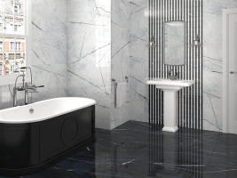 BLACK & LIGHT CALACATTA
