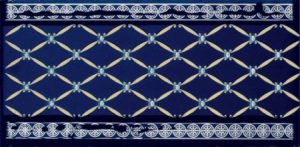 Керамическая плитка CENEFA DELIS COBALTO SILVER 20X10 КЕРАМИЧЕСКАЯ ПЛИТКА CENEFA DELIS COBALTO SILVER 20X10