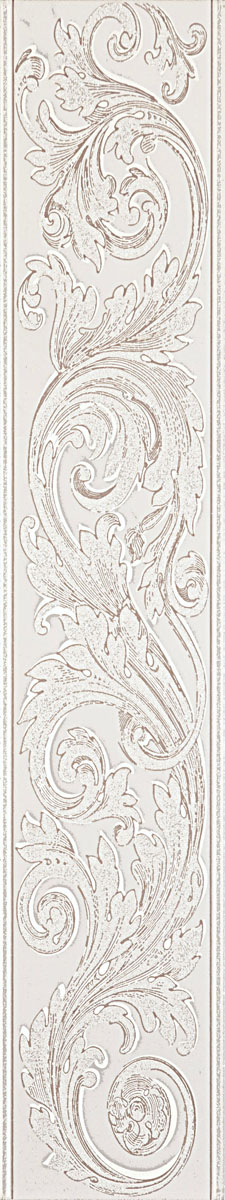 БОРДЮР LIST. STATUARIO ACANTUS	15X75