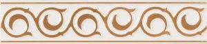 БОРДЮР LISTELLO VENERE ORO	6,5X30