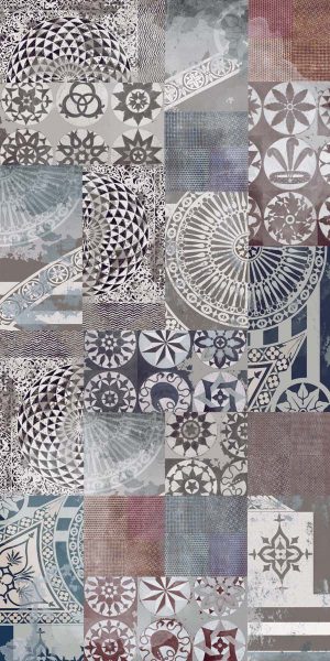 КЕРАМИЧЕСКАЯ ПЛИТКА W&S D PROGETTO PATCHWORK  60X120