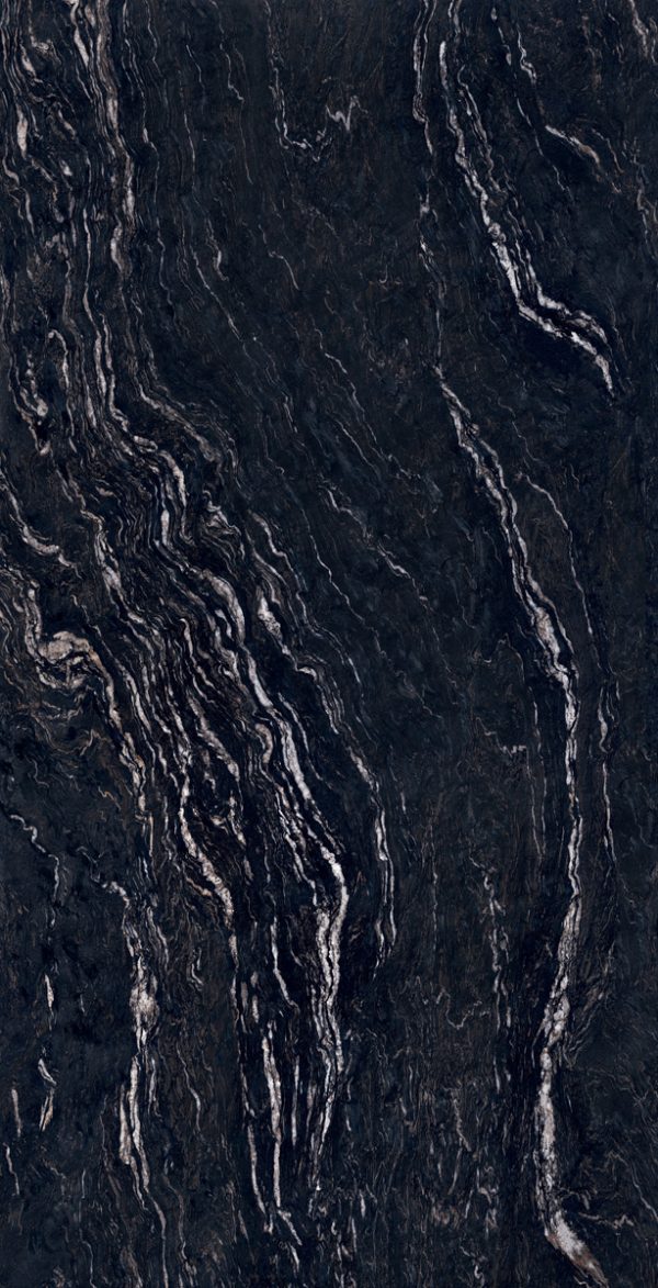 КЕРАМОГРАНИТ SENSI GEMS TITANIUM BLACK  SOFT RET 160X320