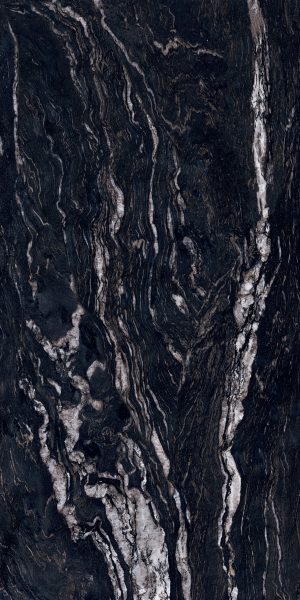 КЕРАМИЧЕСКАЯ ПЛИТКА SENSI GEMS TITANIUM BLACK RET 60X120