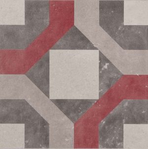 ДЕКОР DEC.COMBI 4 GRI/ROSSO RET 	30X30