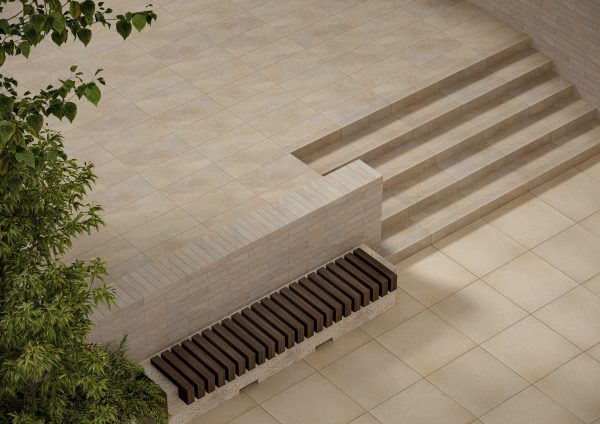 СТУПЕНЬ CERAMIKA PARADYZ EREMITE CREMA STOPNICA PROSTA STRUKTURA MAT 30X60 (1,44) — изображение 2