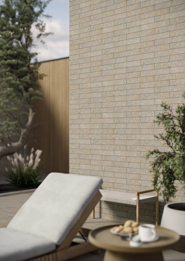 ПЛИТКА ФАСАДНАЯ CERAMIKA PARADYZ EREMITE TAUPE ELEWACJA STRUKTURA MAT 40X6,6 (0,79) — изображение 2