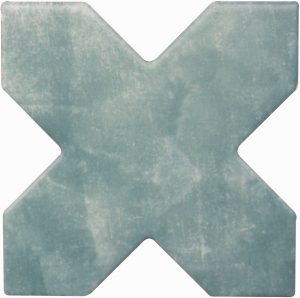 Керамическая плитка BECOLORS CROSS 13,25X13,25 LAGOON КЕРАМИЧЕСКАЯ ПЛИТКА BECOLORS CROSS 13,25X13,25 LAGOON