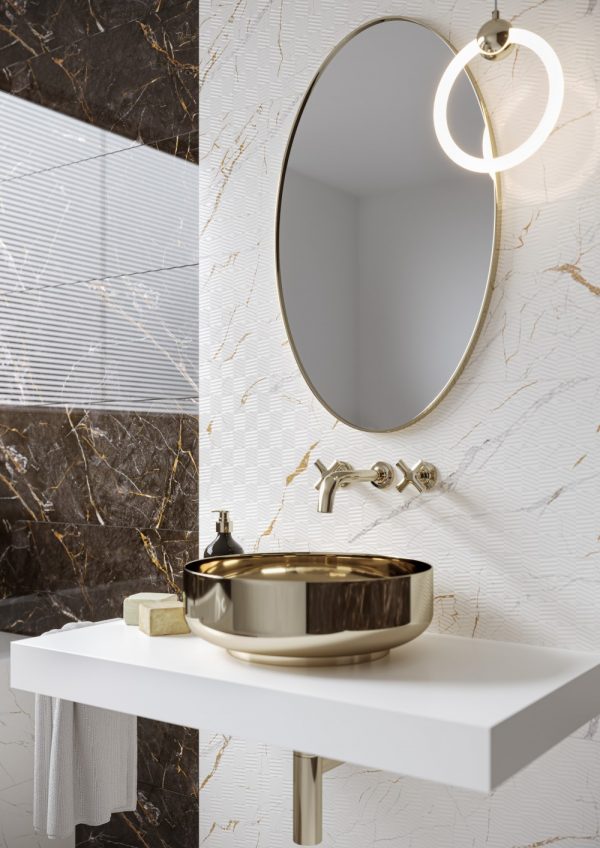 ПЛИТКА CERAMIKA PARADYZ GUARDA BIANCO DECOR REKT POLYSK 29,8X89,8 — изображение 6
