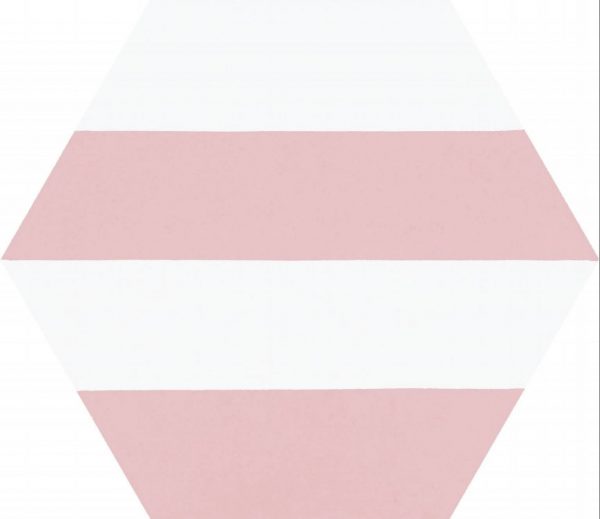 КЕРАМОГРАНИТ CODICER HEX. PORTO CAPRI PINK 25X22